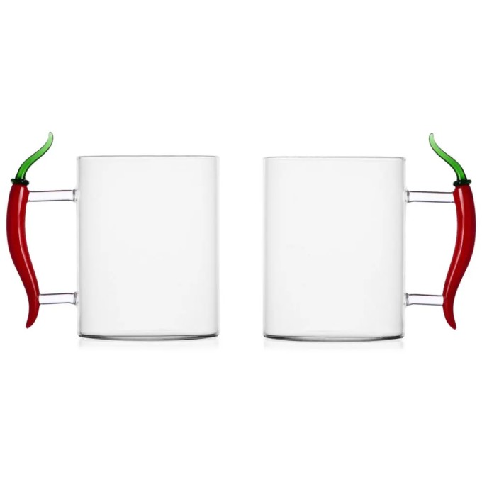 Set 2 mug peperoncino