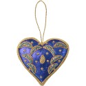 Decorazione ricamata a mano Cuore 3
