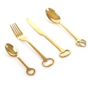 Set 24 Posate Gold-Keytlery