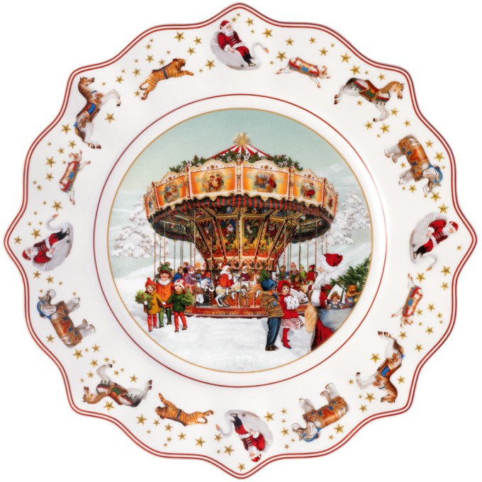 Piatto Colazione Limited Edition Natale 2024