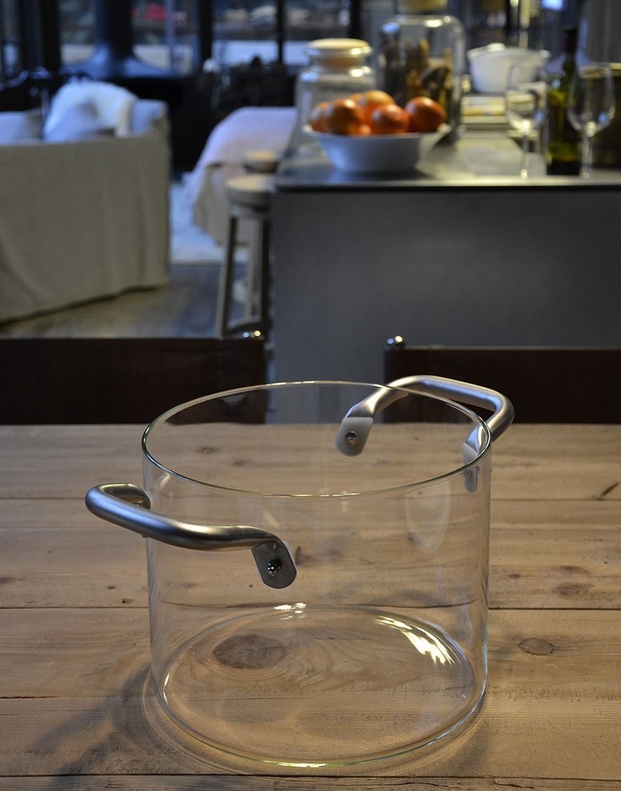 Pentola In Vetro Cm 24