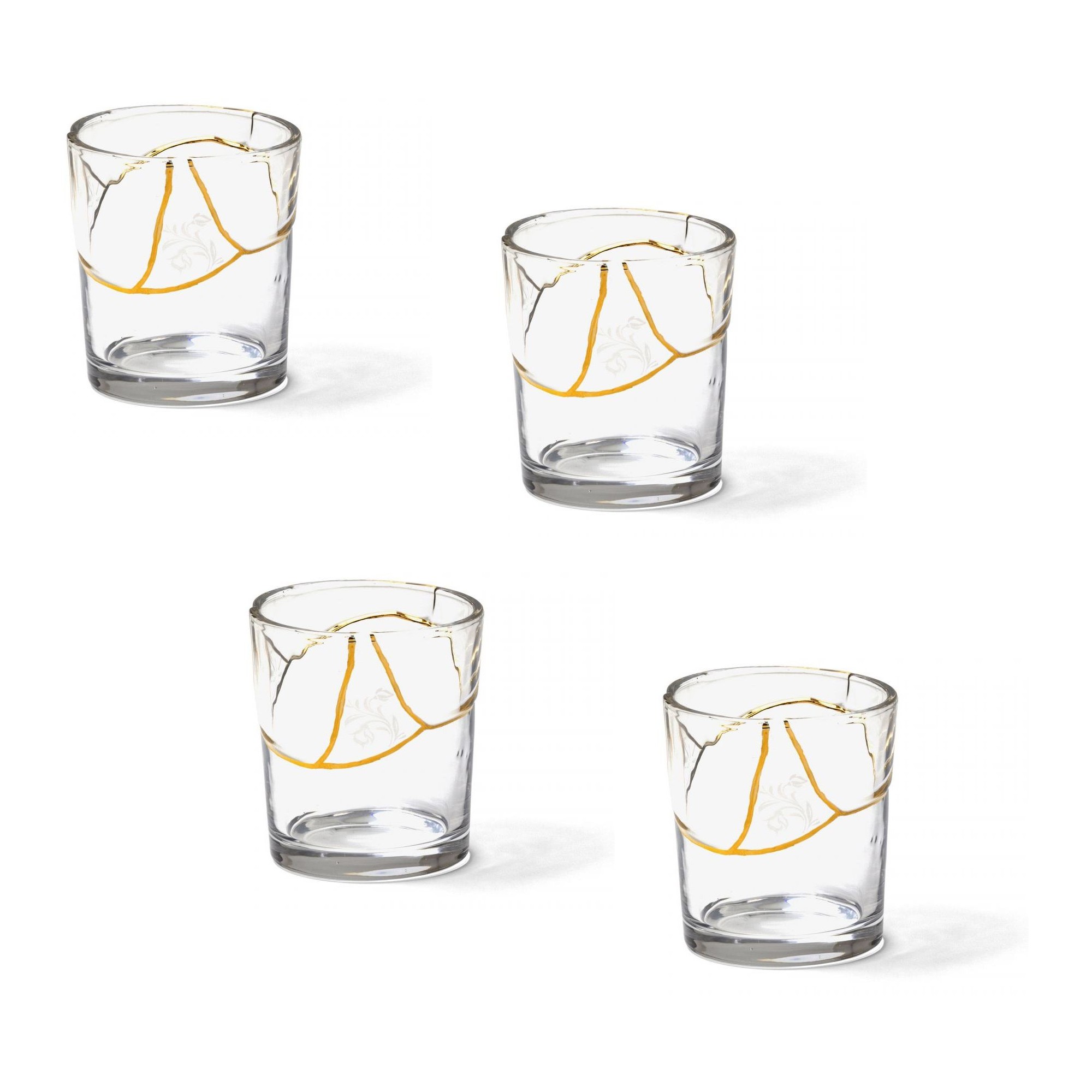 Set 4 Bicchieri Kintsugi -N'3