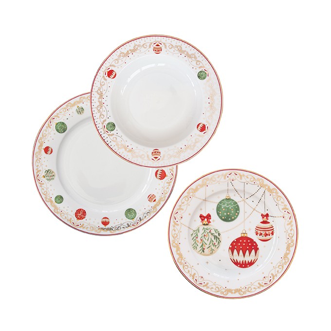 Set piatti 18 pz 