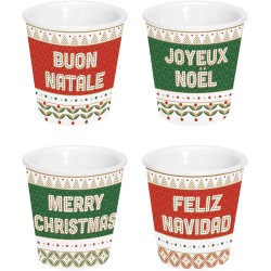 Set 4 bicchierini caffè...
