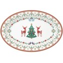 Vassoio Ovale Christmas Folk