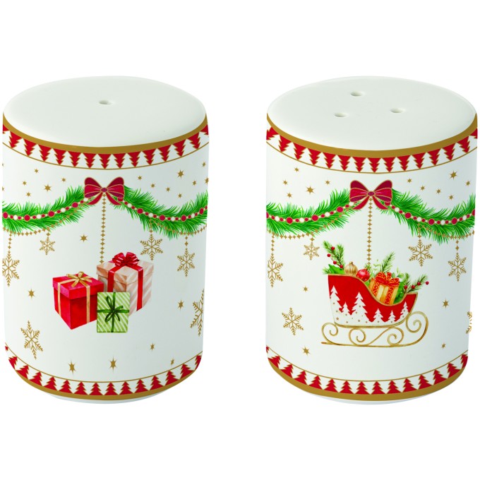 Set Sale & Pepe In Porc.In Color Box Magie De Noel