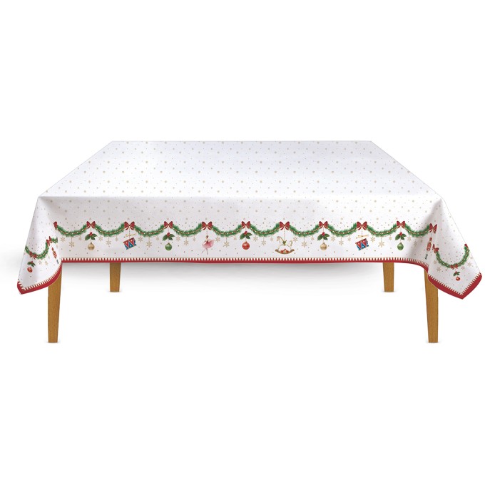 Tovaglia Rettangolare 250X145 Cm Magie De Noel