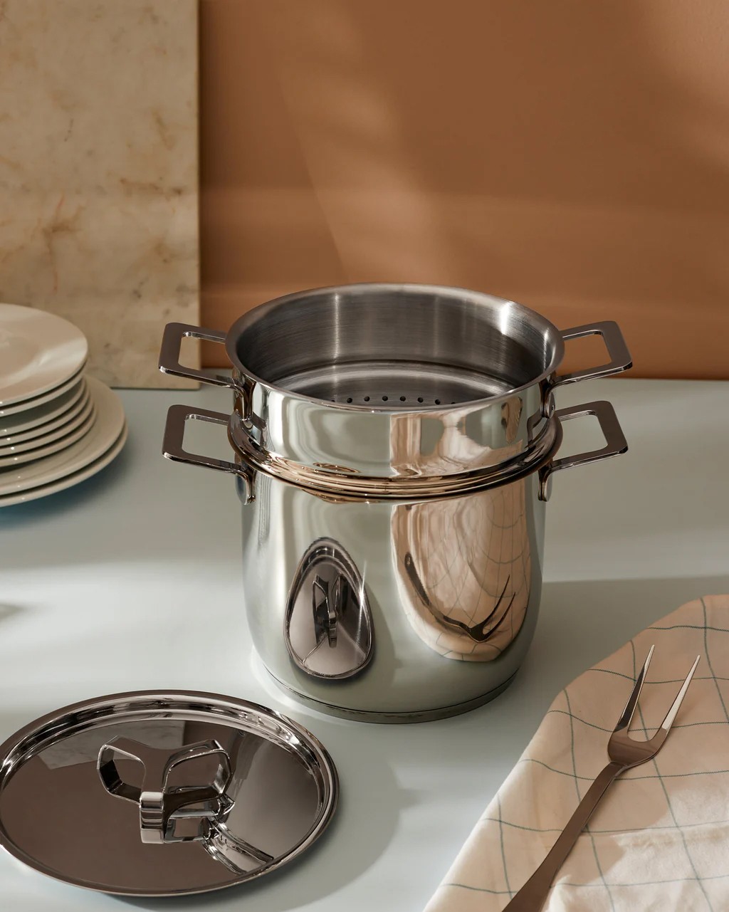 Pots&pans pasta-set alessi