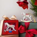 Addobbo per albero Cavallo a dondolo
