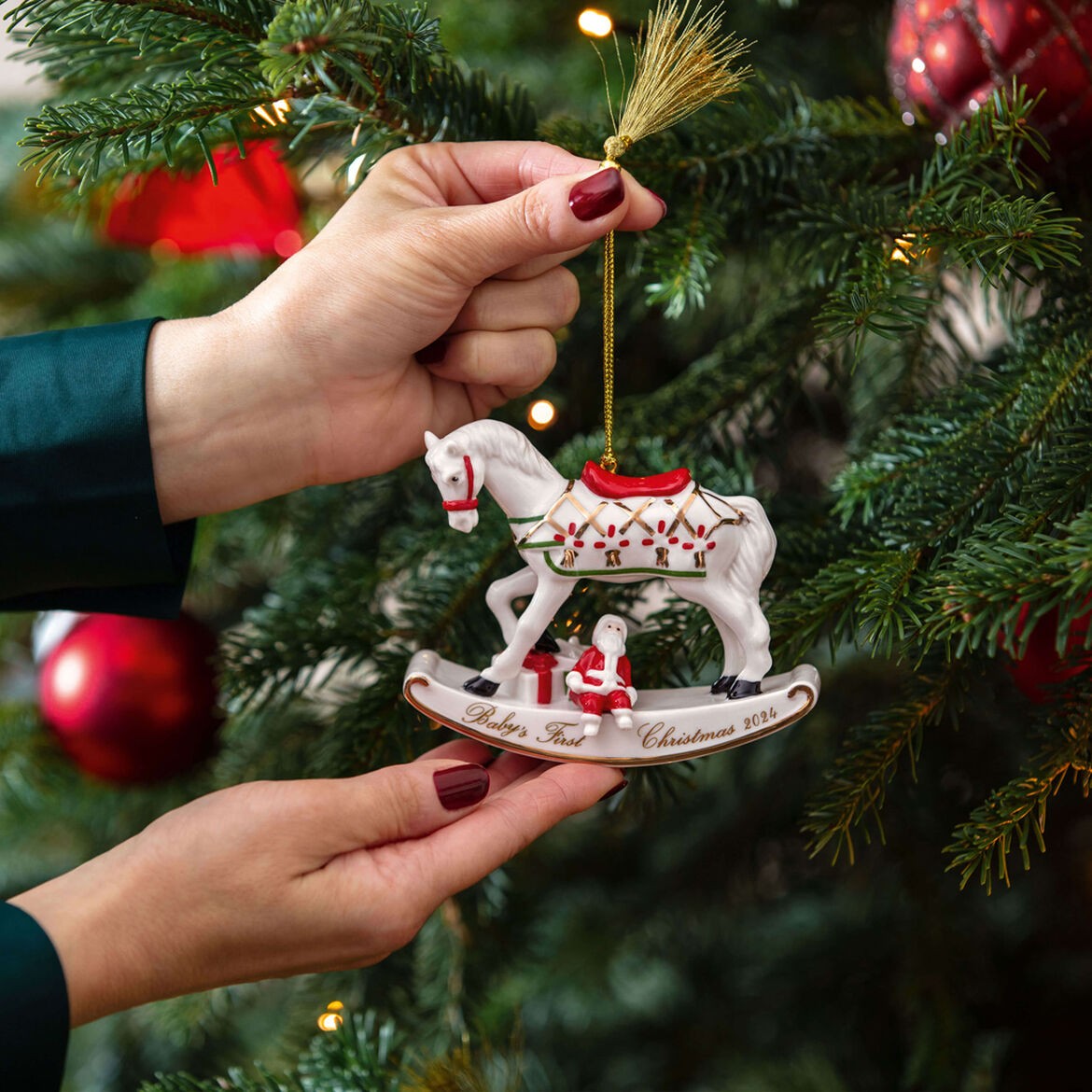 Addobbo per albero Cavallo a dondolo