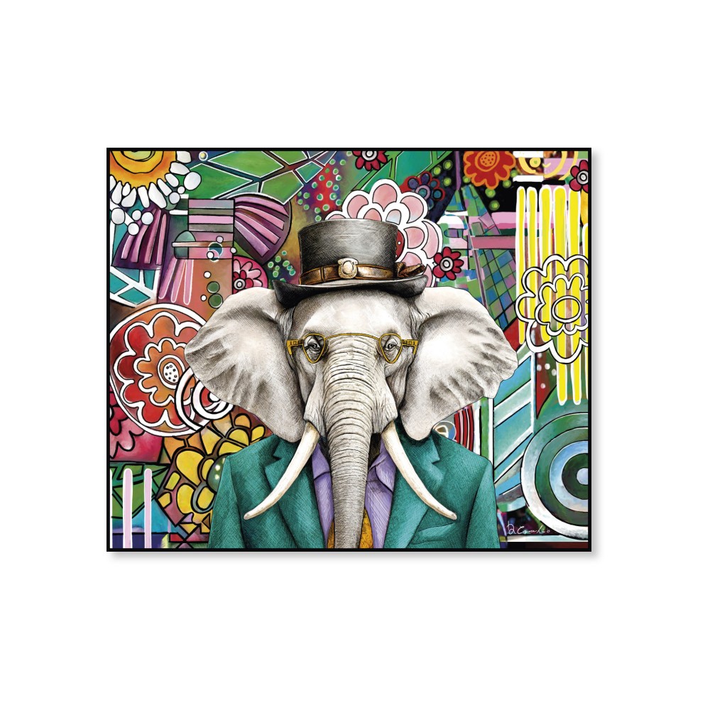 Quadro Elefante Wisdom