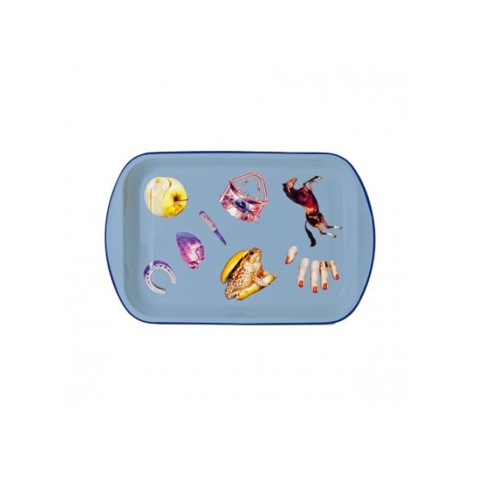 Teglia in metallo smaltato toiletpaper cm.46x29 seletti