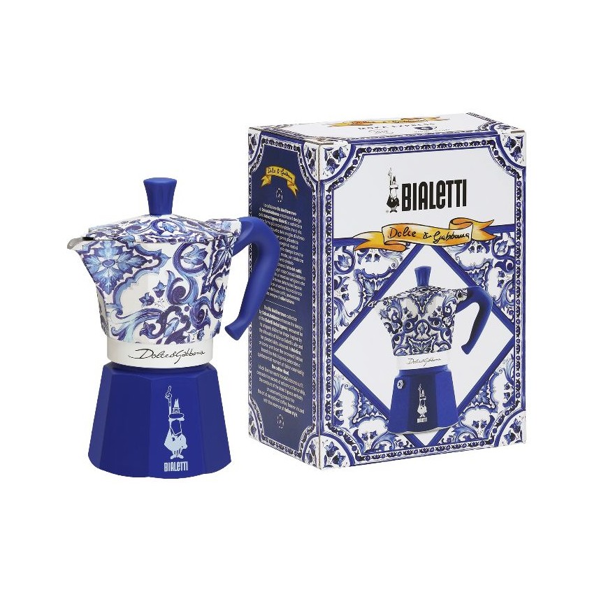 Moka Express Blu Mediterraneo