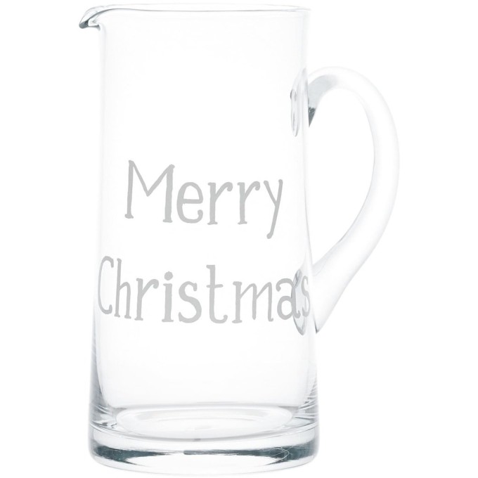 Brocca Vetro 1.2L Merry Christmas