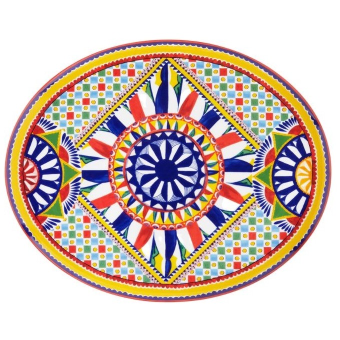 Oval Platter Carretto