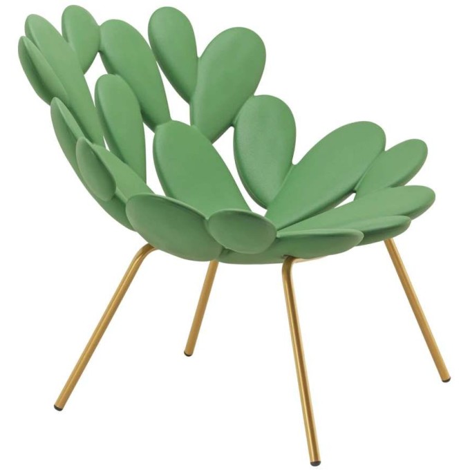 Filicudi Armchair Balsam Green/Brass