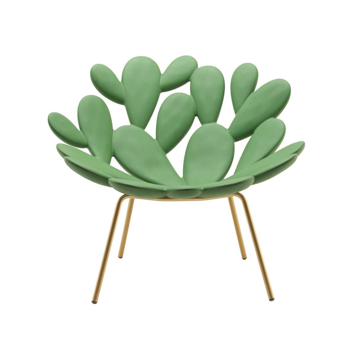 Filicudi Armchair Balsam Green/Brass