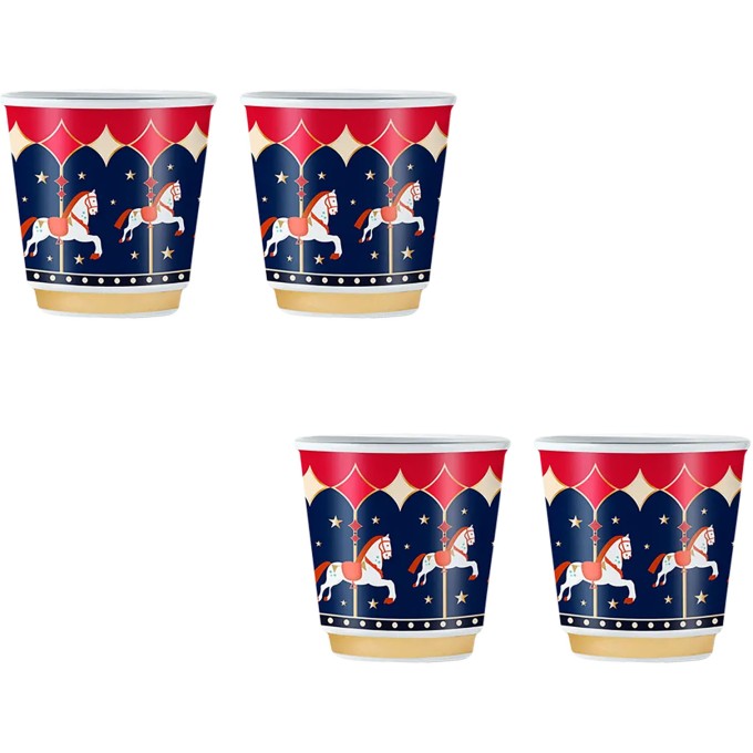 Set 4 Bicchierini Cavalli