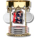 Set 4 Tazzine Giostra Magico Ricordo