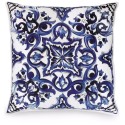 Cuscino in cotone 60cm Mediterranean Blue Dolce & Gabbana