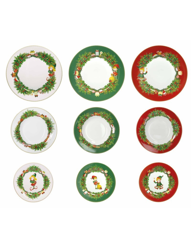 Set Tavola 18 Pz Elfomagia