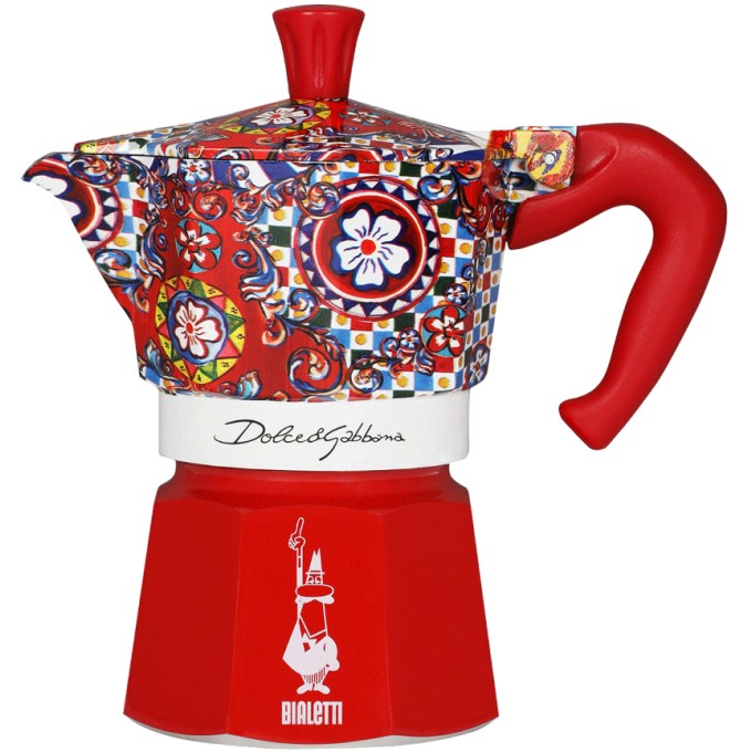 Moka Express 3 tazze Dolce & Gabbana x Bialetti