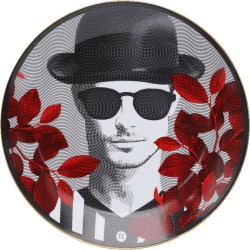  Piatto decorativo Mr. Black