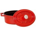 La cocotte ovale rossa cm  31 staub