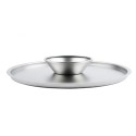 Coperchio Acciaio Satinato Cm 24