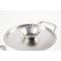 Coperchio Acciaio Satinato Cm 24