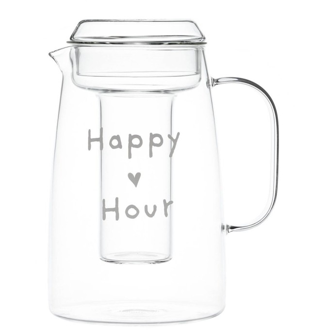 Caraffa Con Portaghiaccio Happy Hour