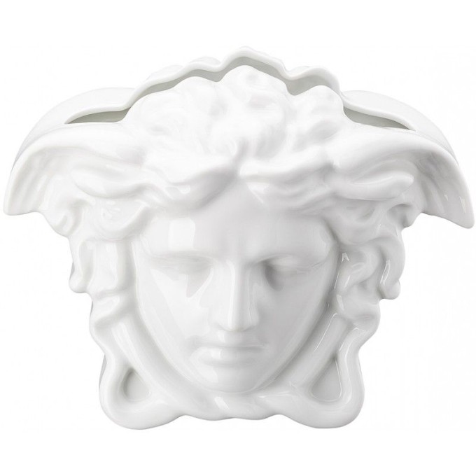 Medusa Grande Bianca Vaso 21 cm Versace