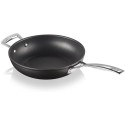 Padella alta manico lungo 26 cm con maniglia