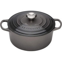 Cocotte tonda 20 cm flint