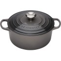 Cocotte tonda 20 cm flint