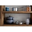 Cocotte tonda 20 cm flint