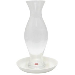 Vaso Trasparente Alto Base...