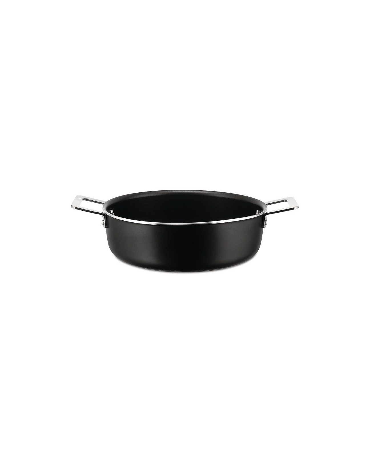 Batteria di pentole 6 pezzi Alessi Pots & Pans Black