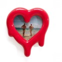 Specchio-Cornice Melted Heart
