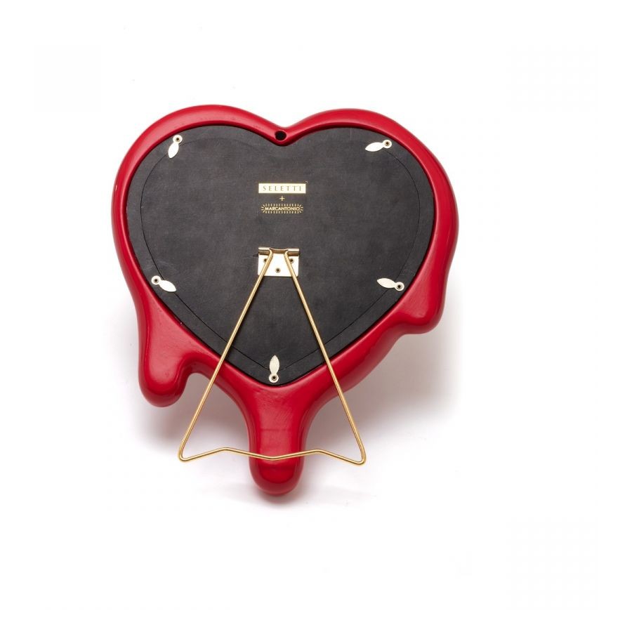 Specchio-Cornice Melted Heart