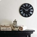 Orologio nero Firenze Alessi