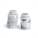 Porcelain Spices Shaker Set Classics On Acid - Dots&Ginger