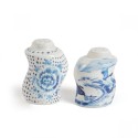 Porcelain Spices Shaker Set Classics On Acid - Dots&Ginger