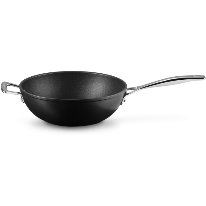 Padella Wok con manico lungo e maniglia 26cm