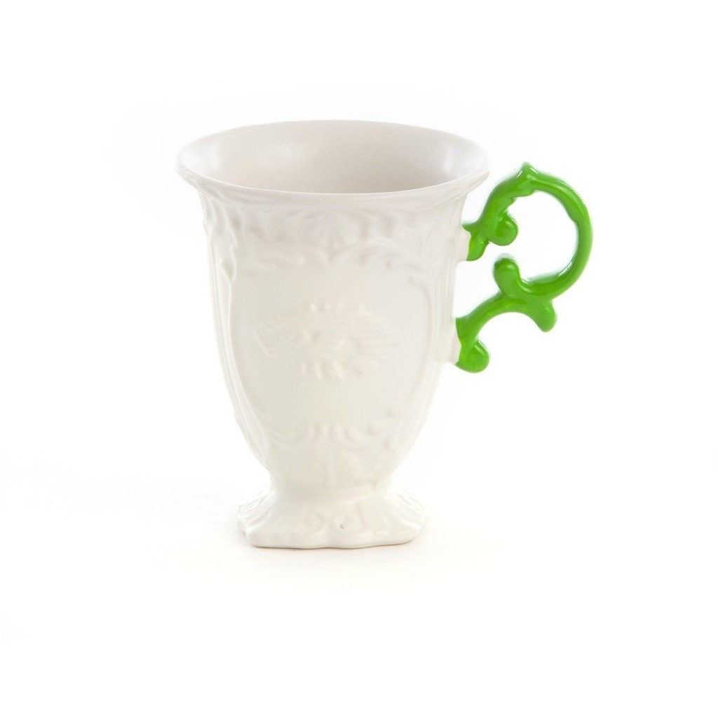 Set 2 Tazze I-Wares Manico Verde