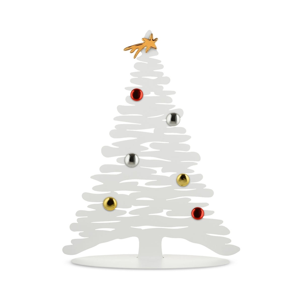 Bark for christmas albero bianco alessi