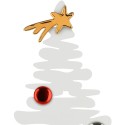 Bark for christmas albero bianco alessi