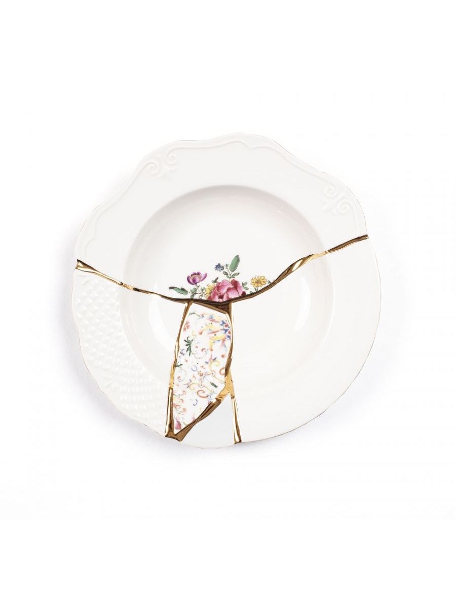 Kintsugi Piatto Fondo