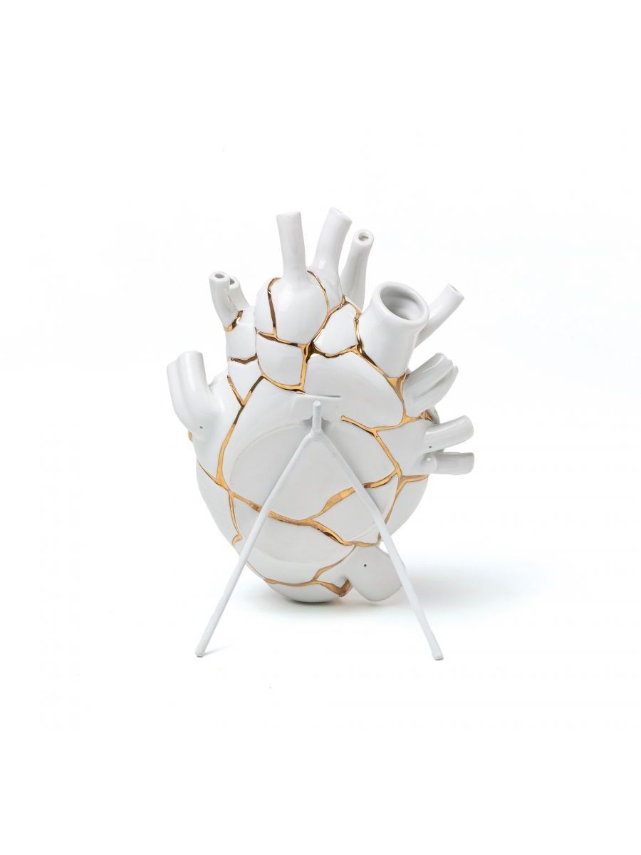 Vaso In Porcellana Love In Bloom - Kintsugi