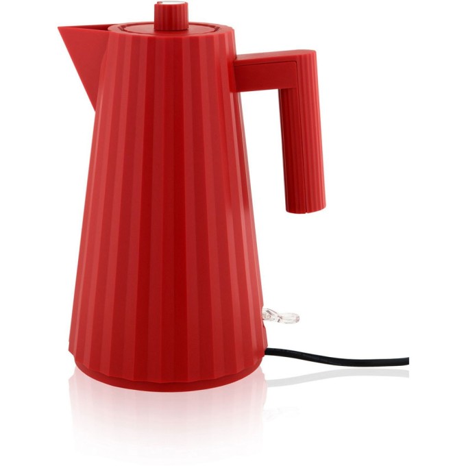 Plissè bollitore elettrico rosso 1,7lt alessi